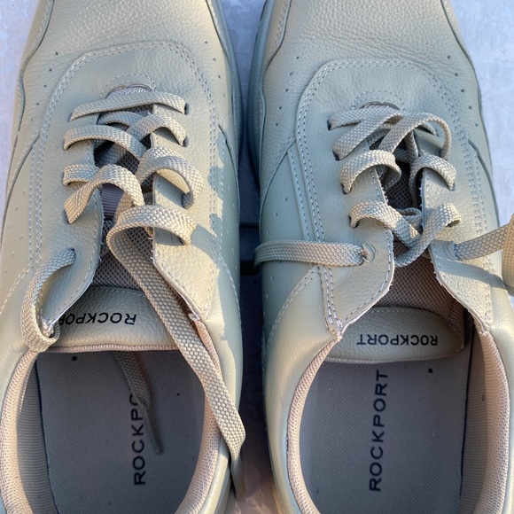 Rockport Men’s PROWALKER Leather sneakers, Off White, Size 11 Med - Picture 5 of 10